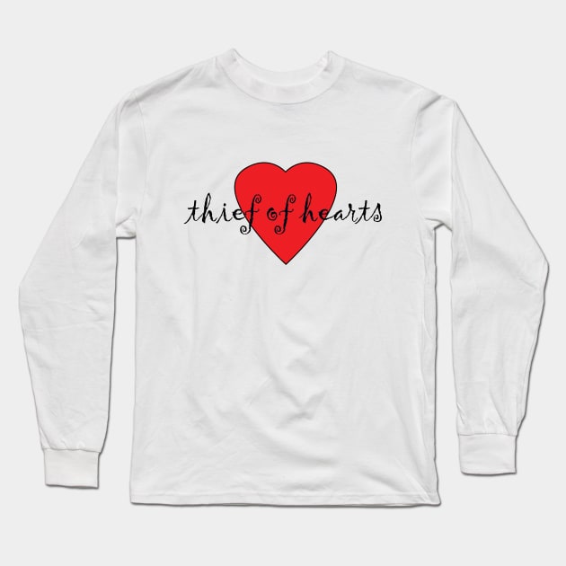 thief of hearts Long Sleeve T-Shirt by rclsivcreative